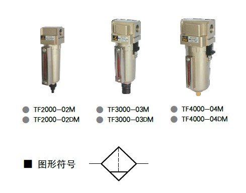 TF系列过滤器金属杯子型