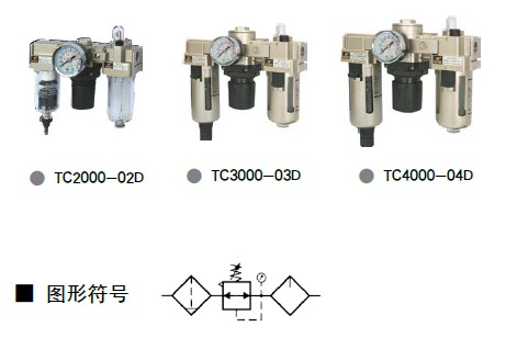 TC系列三联件自动排水型